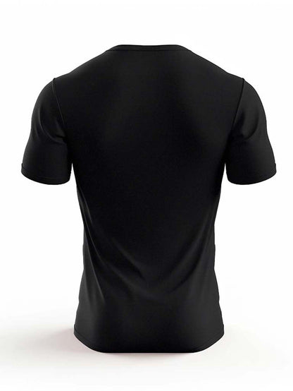 Chess Graphic Print Men's Short Sleeve T-shirt