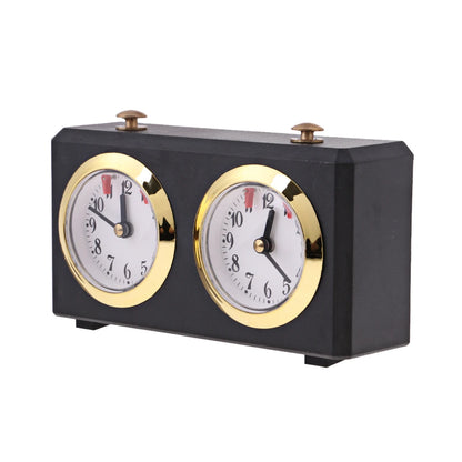 Retro Analog Chess Clock Timer - Wind-Up Mechanical Chess Clock