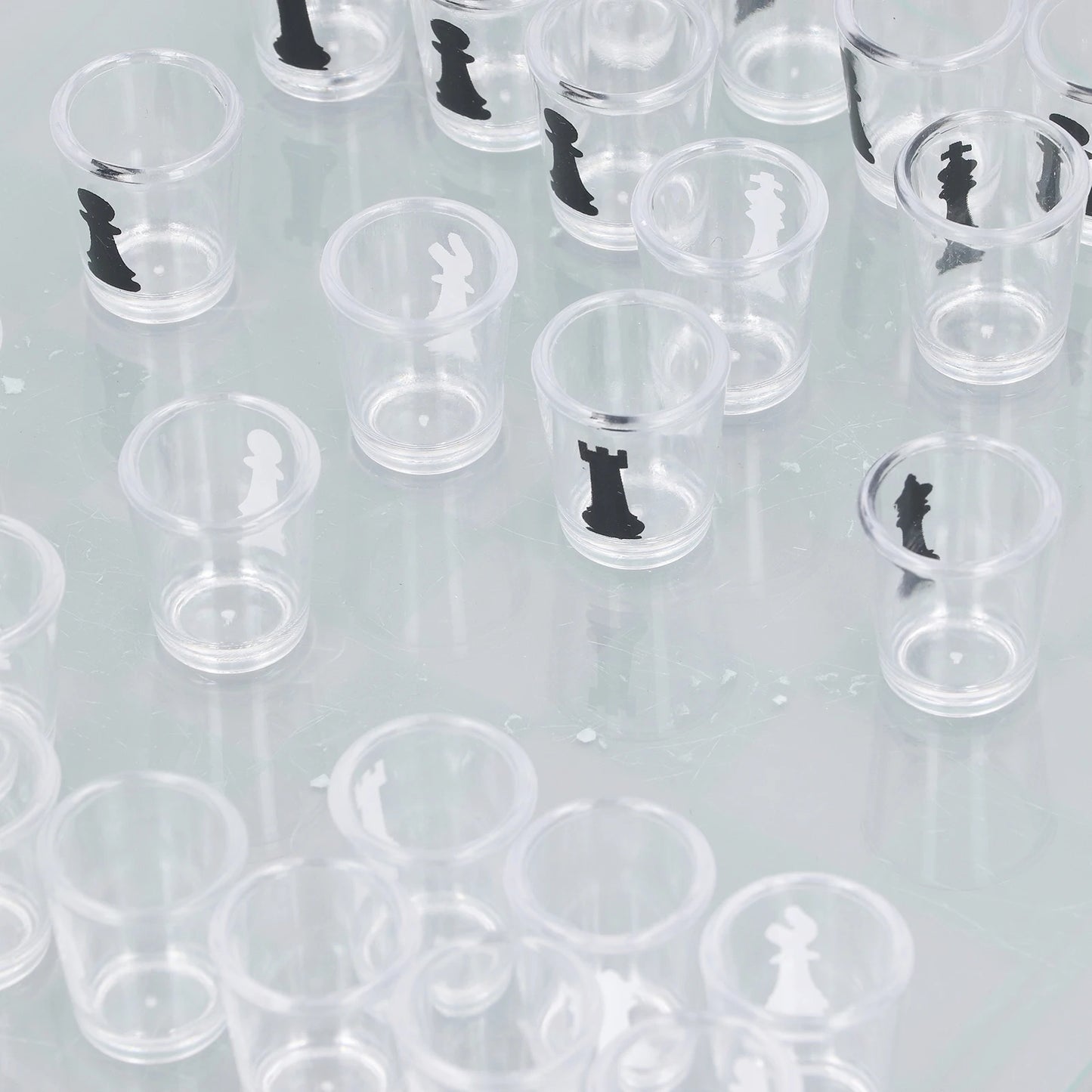 Drinking Shot Glass Chess Set