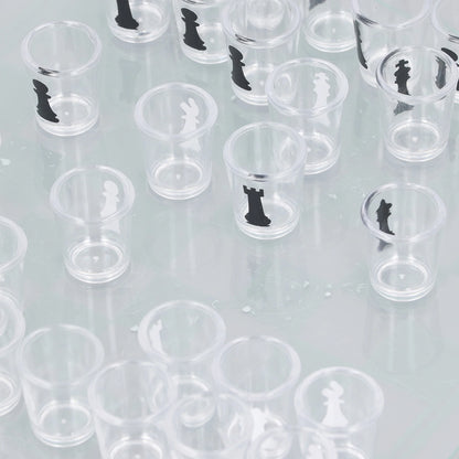 Drinking Shot Glass Chess Set