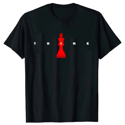 Funny Chess Player T Shirts Summer Checkmate Graphic Cotton Streetwear Short Sleeve Birthday Gifts T-shirt Mens Clothing