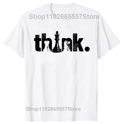 Funny Chess Player T Shirts Summer Checkmate Graphic Cotton Streetwear Short Sleeve Birthday Gifts T-shirt Mens Clothing