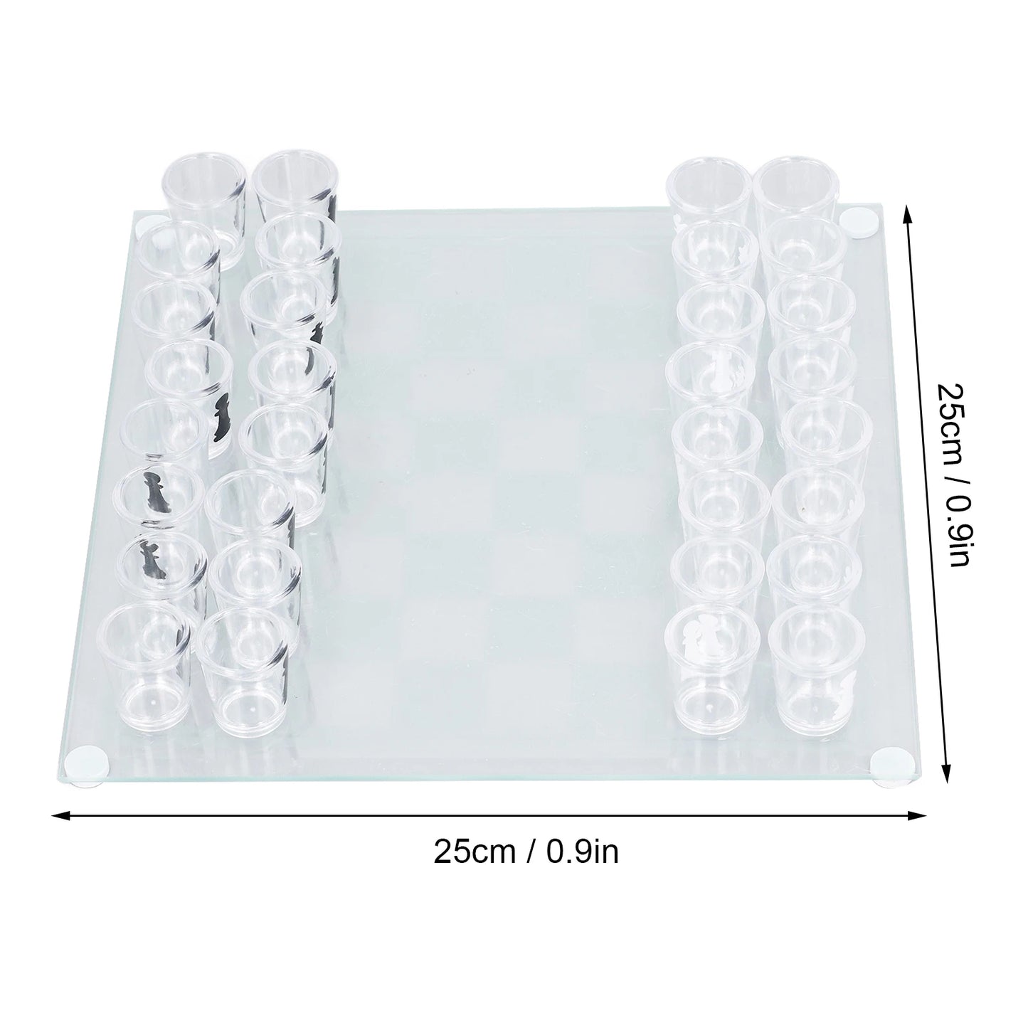 Drinking Shot Glass Chess Set