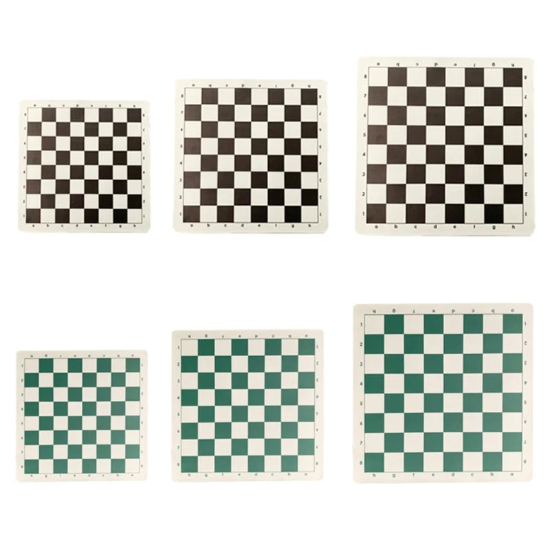 Standard Vinyl Roll Up Chess Boards - Professional Club & Tournament Chess Boards