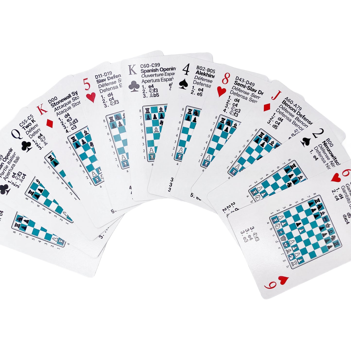 Chess Opening Cards