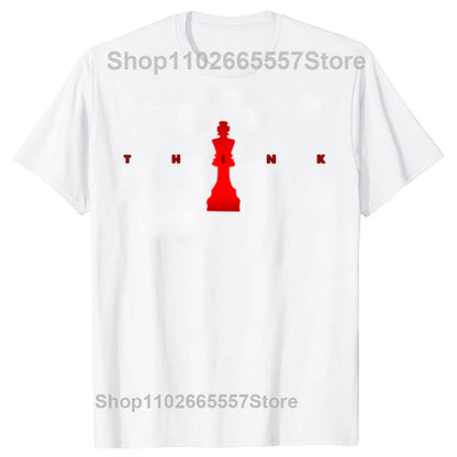 Funny Chess Player T Shirts Summer Checkmate Graphic Cotton Streetwear Short Sleeve Birthday Gifts T-shirt Mens Clothing
