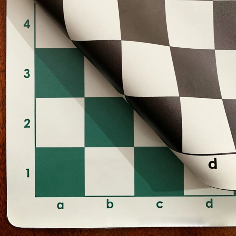 Standard Vinyl Roll Up Chess Boards - Professional Club & Tournament Chess Boards