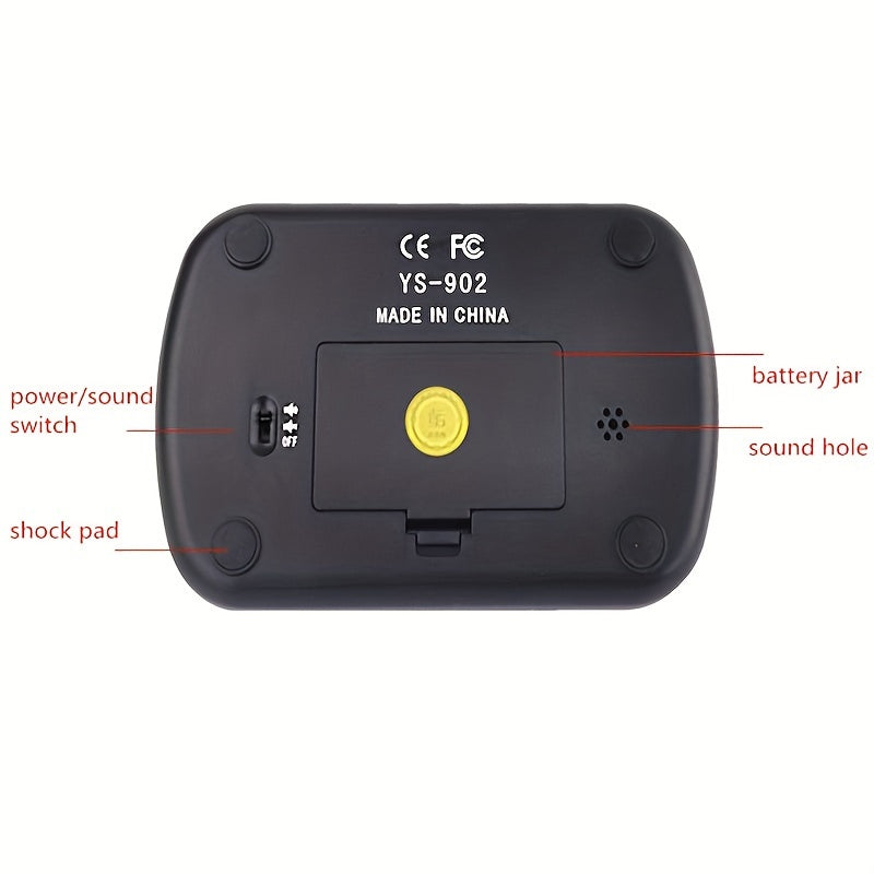 Portable Digital Chess Clock with Count Up/Down Timer and LED Display - Perfect Gift for Chess Enthusiasts