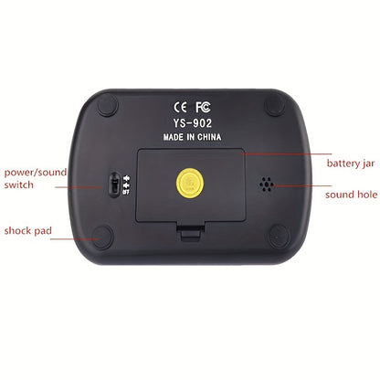 Portable Digital Chess Clock with Count Up/Down Timer and LED Display - Perfect Gift for Chess Enthusiasts
